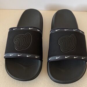 Nike slides Washington Nationals logo